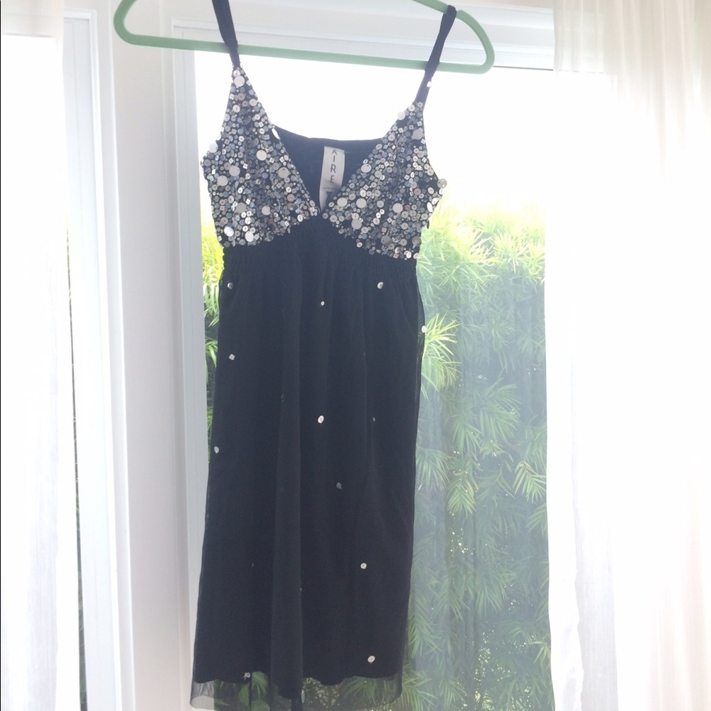 A sparkly short party dress!